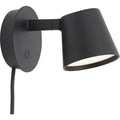 Thumbnail photo of Tip Wall Lamp Black - Bedside lamps - Jens Fager - Black