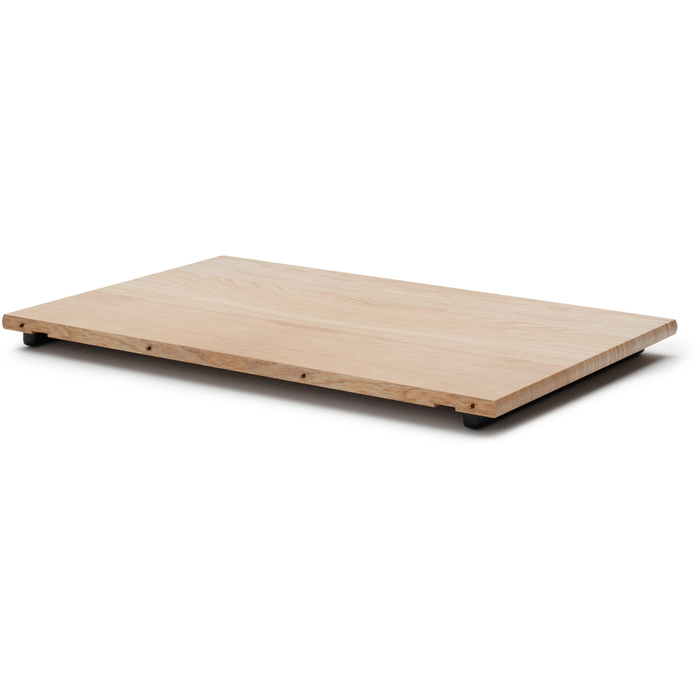 Photo of Carl Hansen - Ch322i Extension Board, Oiled Oak - Accessories Table - Hans J. Wegner - Wood-coloured