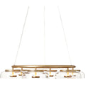 Thumbnail photo of Blossi 6 Chandelier Nordic Gold/Clear