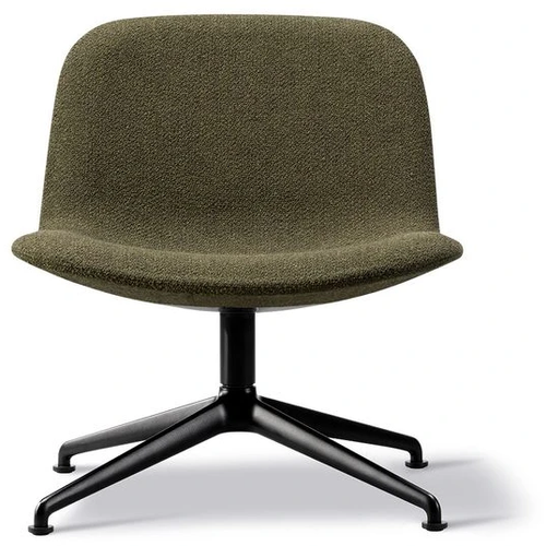 Photo of Eyes Swivel Lounge Chair 4858 By Foersom & Hiort-lorenzen - Lænestol - Carlotto 900 / Black - W65 X D71 X H72 X Sh39 Cm