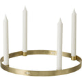 Thumbnail photo of Candle Holder Circle Large Ø: 38 Cm - Messing