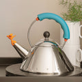 Thumbnail photo of 9093 Tea Kettle, Black - Kettle - Michael Graves - Silver