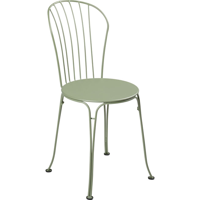 Photo of Opéra+ Chair, Cactus - Outdoor dining chairs - Studio Fermob - Green - Metal