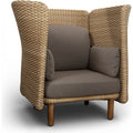 Thumbnail photo of Arch Lounge Stol M. Lav Arm/ryglæn - Loungestol - Natural/taupe, Cane-line Flat Weave - W109 X D91 X H970 X Sh40 Cm