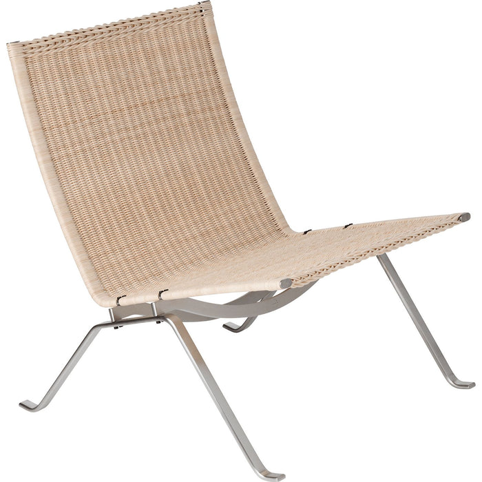 Photo of Pk22 - Rattan - Armchairs - Poul Kjærholm - Wood-coloured - Metal/wood