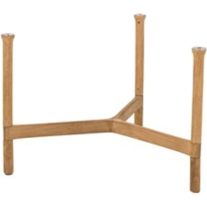 Photo of Twist Coffee Table Frame - Medium - Table Legs - Teak - H41 cm