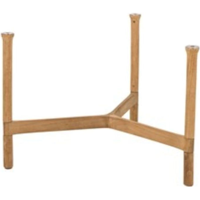 Photo of Twist Coffee Table Frame - Medium - Table Legs - Teak - H41 cm