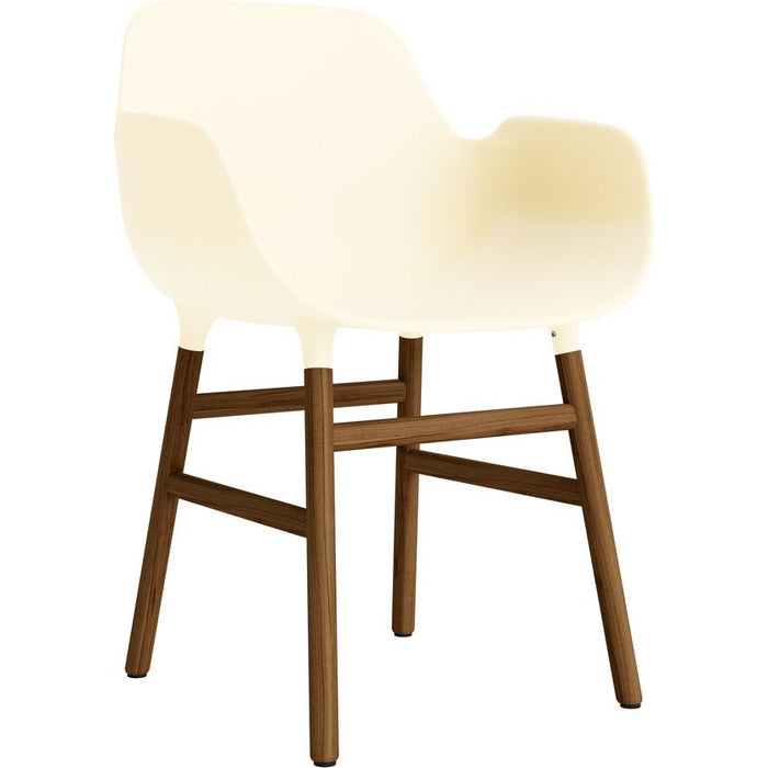 Photo of Form Armchair Wood - Spisebordsstol - Walnut / 1