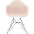 Eames Plastic Armchair Dar - 41 Pale Rose - Chrome Base - Matstolar - Charles & Ray Eames - Rosa - Metall/plast