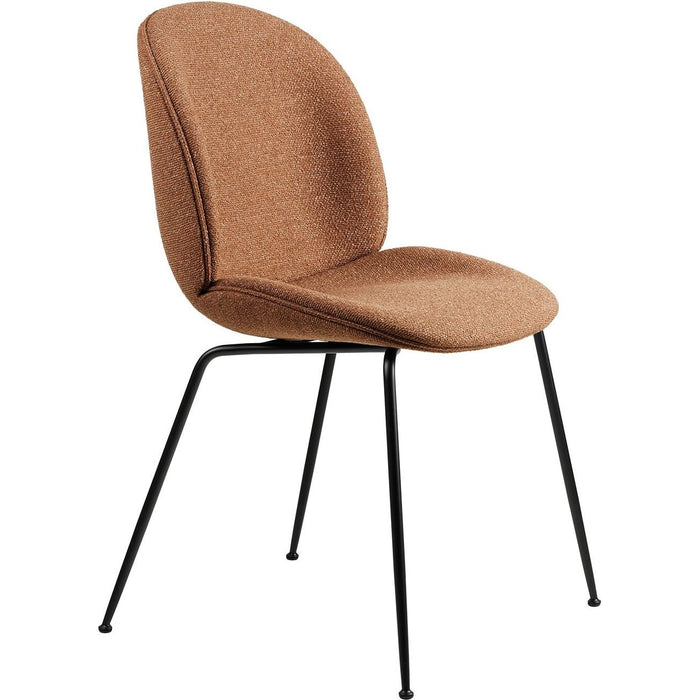 Photo of Beetle Dining Chair, Fully Upholstered, Conic Base