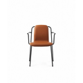 Thumbnail photo of Studio Armchair / Full Upholstery - Spisebordsstol - Ultra Leather - H81 X L60 X D57,5 X Sh44 Cm