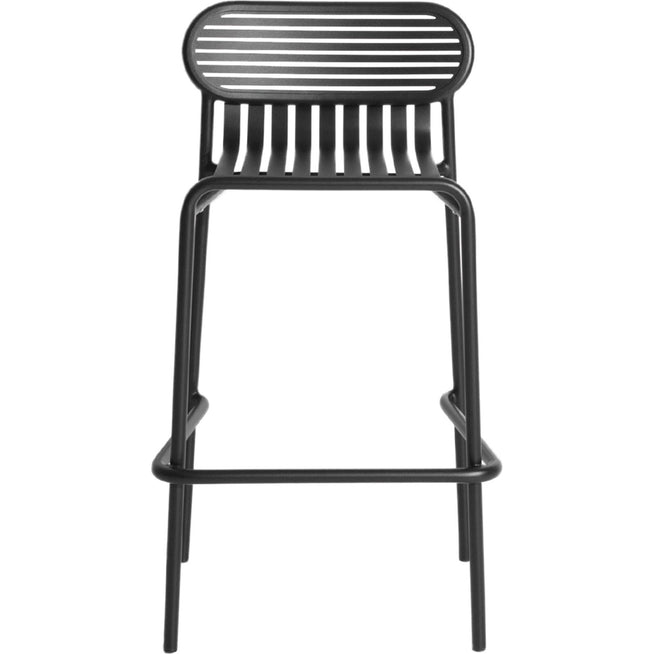 Photo of Week-end, High Stool, Black - Barstolar Utomhus - Studio Brichet-ziegler - Svart - Metall