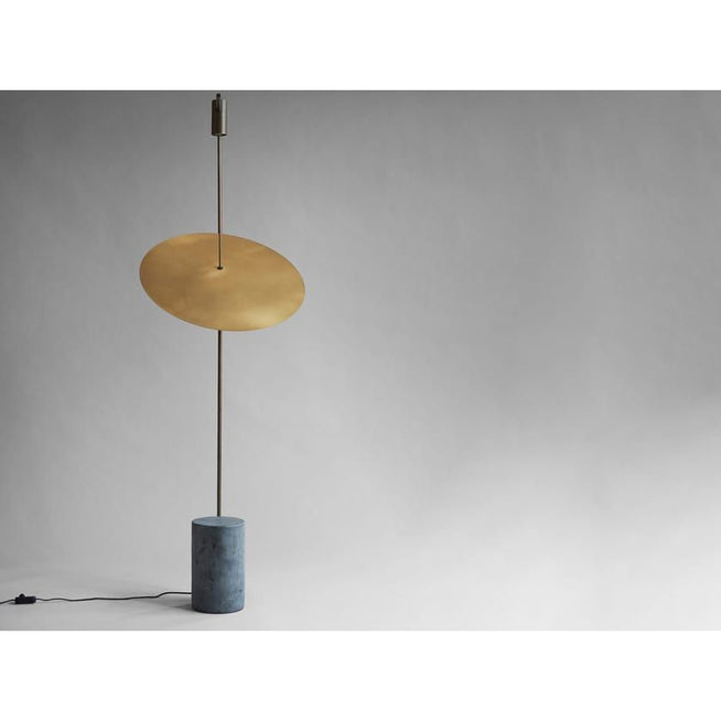 Photo of The Moon Floor Lamp Brass