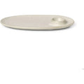 Thumbnail photo of Flow Breakfast Plate - Tallerken - Råhvid -  B: 23,5 X H: 2,2 X D: 14 Cm