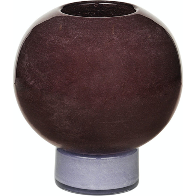 Photo of Mari Vase Glas Puce/orchid Hush - Ø20xh21cm