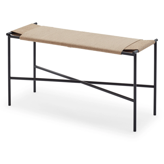 Photo of Vent Bench - Benches - Christina Liljenberg Halstrøm - Metal/Paper