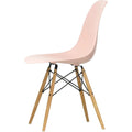 Eames Plastic Chair Dsw - 41 Pale Rose - Ash Honey Tone - Matstolar - Charles & Ray Eames - Rosa - Metall/trä/plast