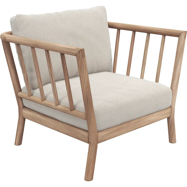 Photo of Tradition Lounge Chair, Light Sand, Teak Fsc 100% - Utomhussoffor - Povl B. Eskildsen