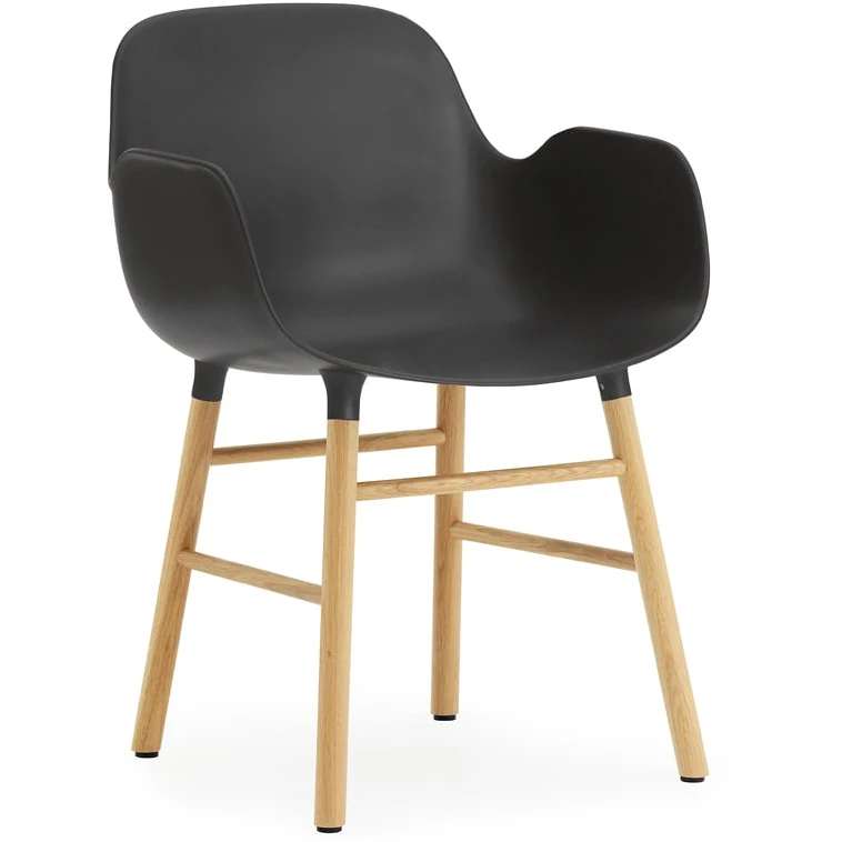 Form Armchair Black