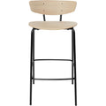 Thumbnail photo of Herman Bar Stool - Barstol - Low - White Oiled Oak - W39,5 H83,5 D39,5 Cm
