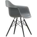 Thumbnail photo of Eames Plastic Armchair Daw - 24 Light Grey - Black Maple - Dining Chairs - Metal/wood/plastic
