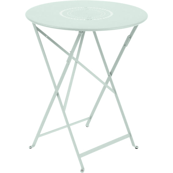 Photo of Floréal Table 60 cm Ice Mint A7 - Outdoor dining table - Blue - Metal