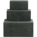 Box Storage Boxes Set of 3 Pieces