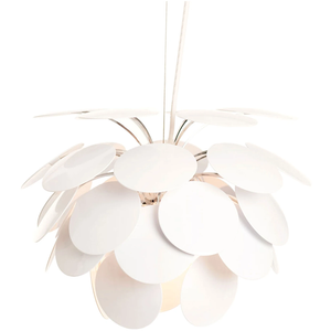 Photo of Discoco 68 Pendellampa - White - Pendellampor - Christophe Mathieu - Vit