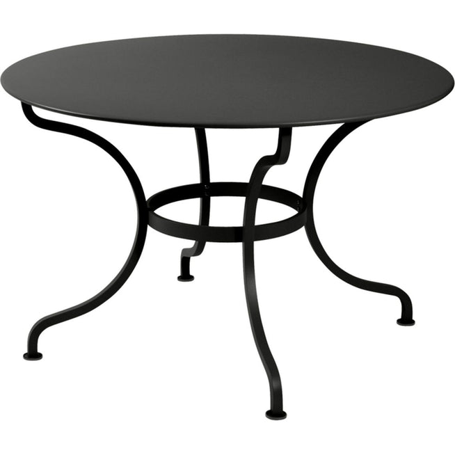 Photo of Romane Table Ø 137 Cm, Liquorice - Matbord Utomhus - Svart - Metall