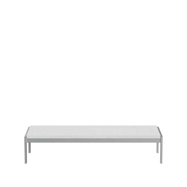 Photo of Pk62, White Marble, Rolled - Coffee Table - Poul Kjærholm - White - Metal/Stone