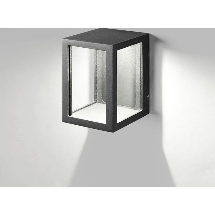 Photo of Lantern W2 - Black - 12w Led - 3000K - Ip54 - Wall Lamps Outdoor