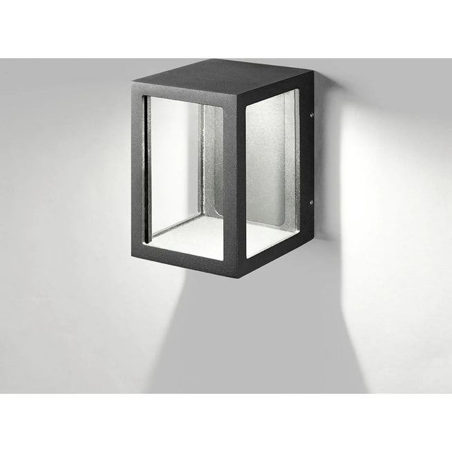 Photo of Lantern W2 - Black - 12w Led - 3000K - Ip54 - Wall Lamps Outdoor