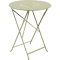Thumbnail photo of Floréal Table 60 cm Willow Green 65 - Outdoor Dining Table - Green - Metal