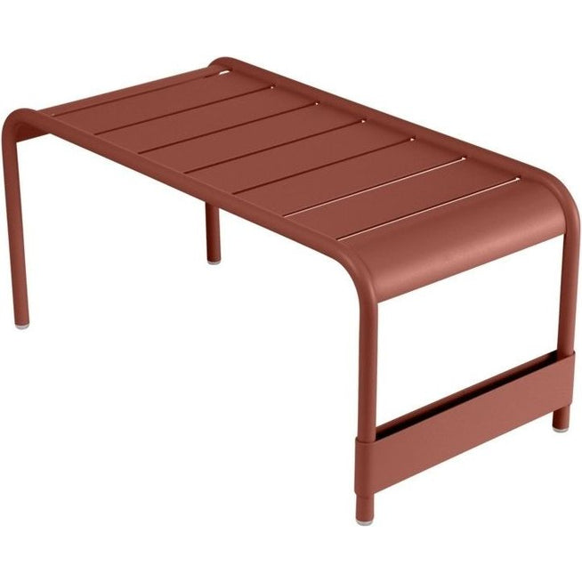 Photo of Luxembourg Large Low Table/bench, Red Ochre - Småbord & Sidobord Utomhus