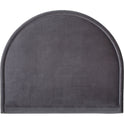Luna Headboard Velvet, Dark Grey