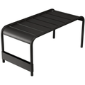 Luxembourg Large Low Table/bench, Liquorice 42 - Småbord & Sidobord Utomhus