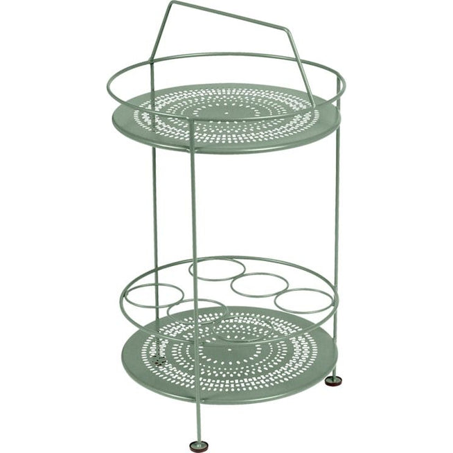 Photo of Montmartre Portable Bar, Cactus - Small Tables & Side Tables Outdoor - Green - Metal