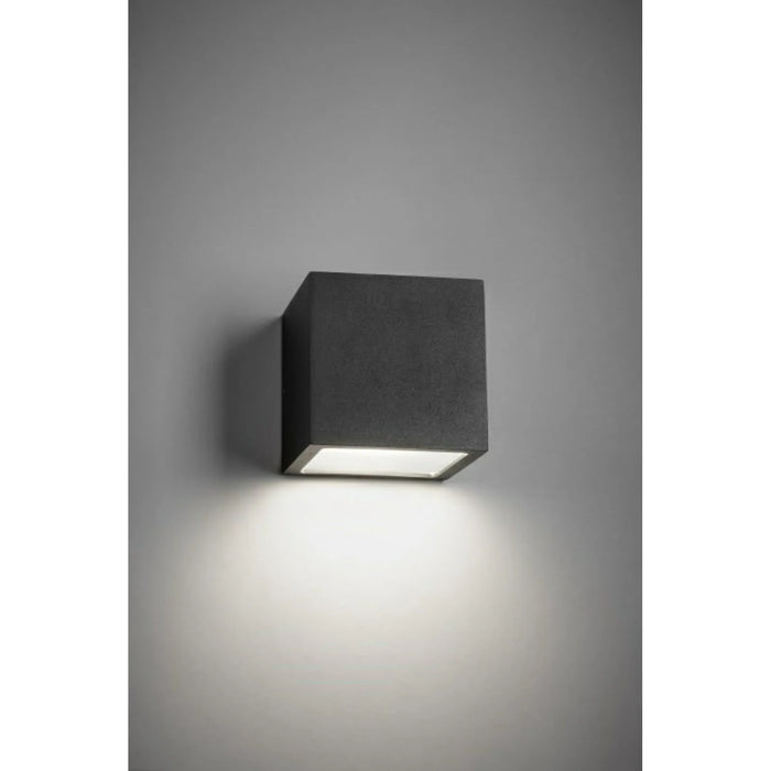 Photo of Cube Down - Black - 3,2W LED - IP54 - 3000K - Wall Lamps