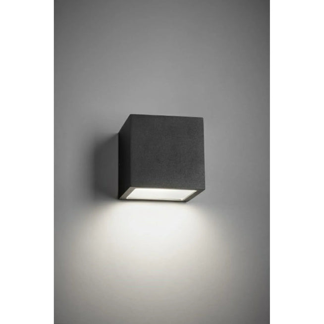 Photo of Cube Down - Black - 3,2W LED - IP54 - 3000K - Wall Lamps