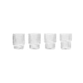 Thumbnail photo of Ripple Small Glass (set Of 4) - Glas