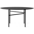 Thumbnail photo of Snaregade Dining Table Ø120, Oak Table Top Black/black - Matbord - Norm Architects