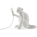 Thumbnail photo of Monkey Lamp Sitting White - Bordslampor - Marcantonio Raimondi Malerba - Vit