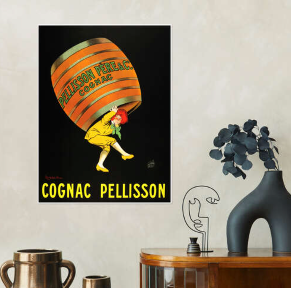 Cognac Pellisson Poster