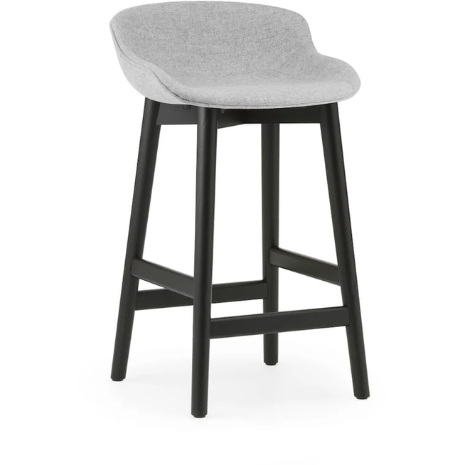 Photo of Hyg Bar Stool, Wood / Full Upholstery 65 Cm