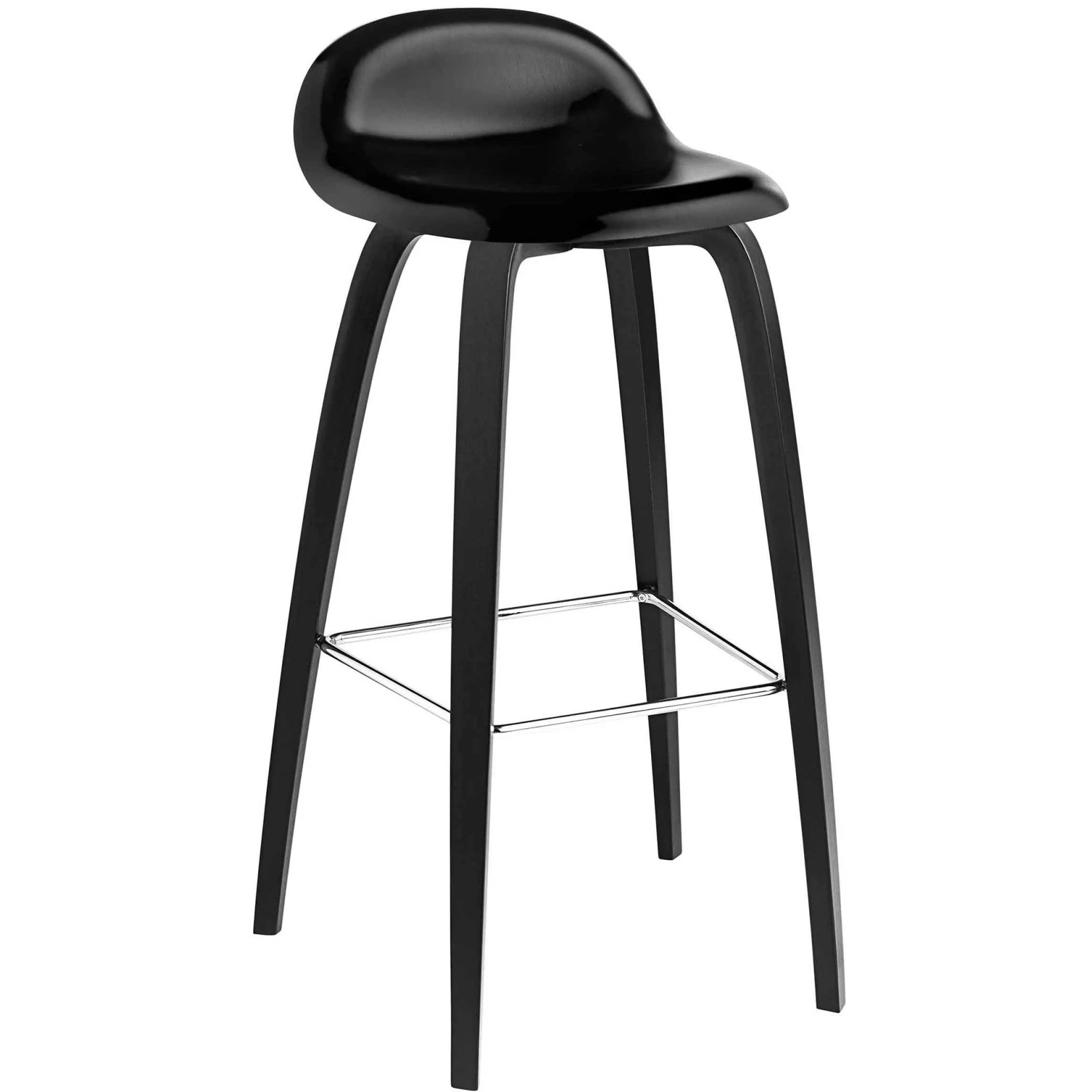 3d Counter Stool Wood Base 65 cm