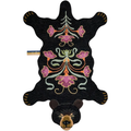 Thumbnail photo of Blooming Black Bear Rug XL - 1.45.10.093.900.6