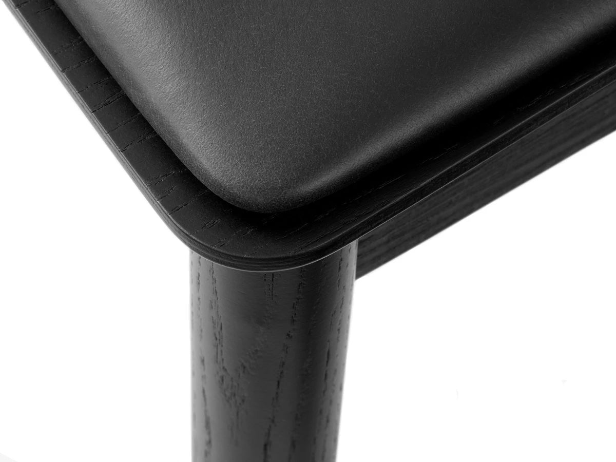 Betty TK3 Dining Chair - Seat Upholstered - Leather