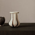 Thumbnail photo of Riban Vase - Vase - Cream - Large - W:18 X H:24 Cm