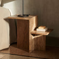 Thumbnail photo of Distinct Side Table - Sofabord - Dark Brown Travertine