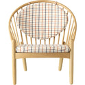 Poul M. Volther Armchair - J166 Jørna - Black/beige